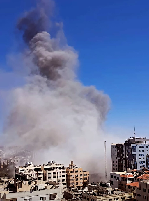 Bombardeio do prédio al-Jalaa em Gaza