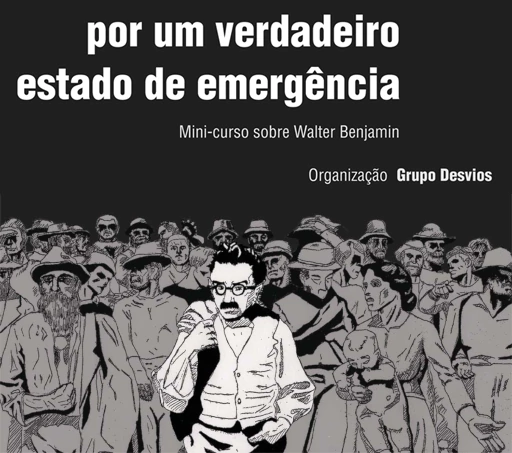 Cartaz do minicurso Por um verdadeiro estado de emergência