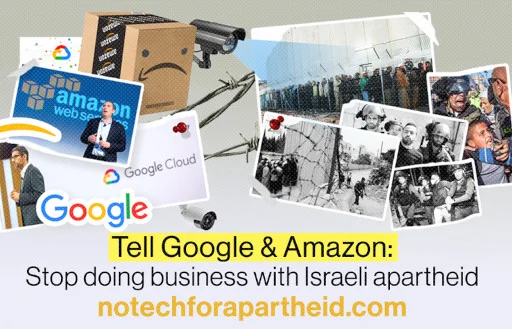 Campanha No Tech For Apartheid