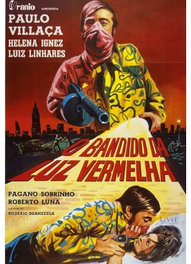 Cartaz do filme O Bandido da Luz Vermelha (1968), de Rogério Sganzerla