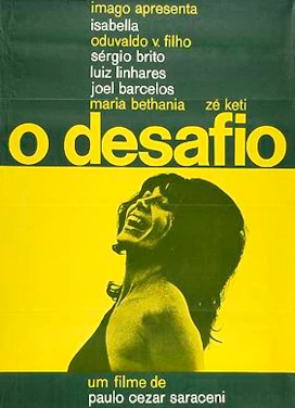 Cartaz do filme O Desafio (1965), de Paulo César Saraceni
