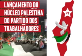 Cartaz de lançamento do Núcleo Palestina do PT recortado1
