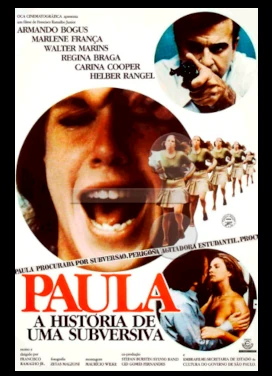 Cartaz do filme "Paula, a História de uma Subversiva"