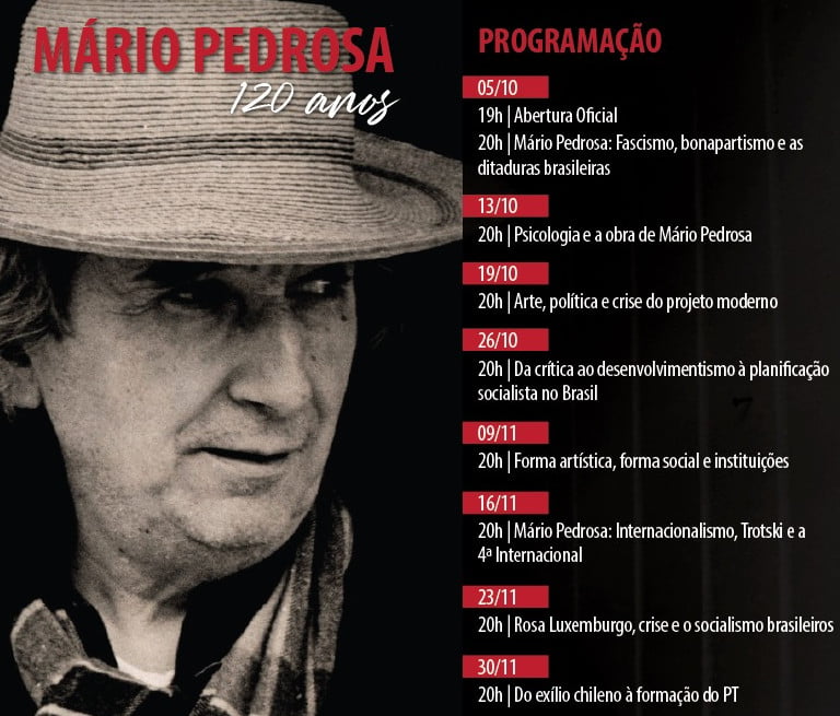 seminário "Mário Pedrosa, 120 anos"