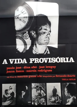 Cartaz do filme A Vida Provisória (1968), de Maurício Gomes Leite