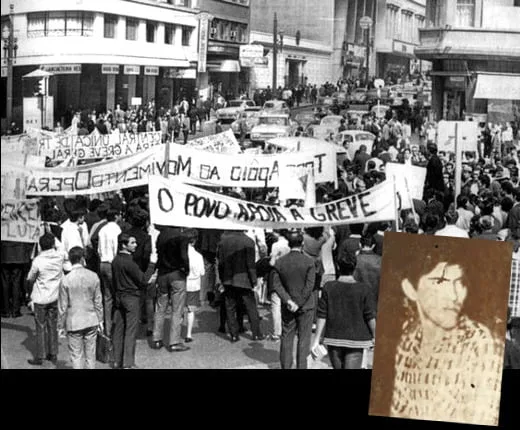 Manifestações de apoio à greve de Osasco. José Ibrahim
