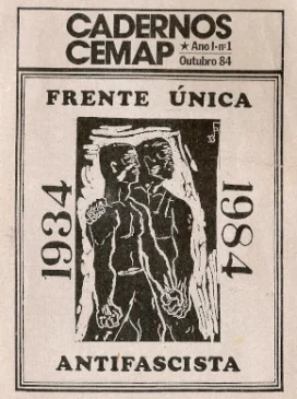 Cadernos Cemap nº 1, que traz a história da FUA