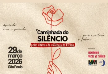 Cartaz da 6ª Caminhada do Silêncio