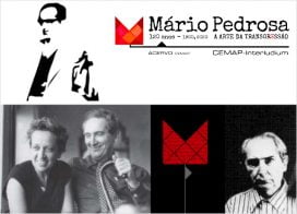 Projeto visual do site Mário Pedrosa 120 anos