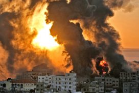 Bombardeio em Gaza