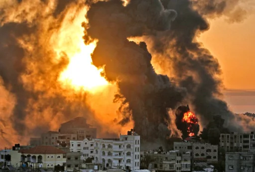 Bombardeio em Gaza