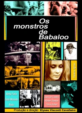 Cartaz do filme Os monstros de Babaloo (1970), de Elyseu Visconti Cavalleiro